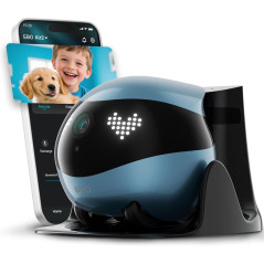 Enabot EBO Air 2 FamilyBot: 2K Pet Camera Robot with Night Vision