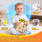 Busy Board Montessori pour Tout-Petits 1-3 Ans – Jouet Éducatif Sensoriel et Nomade pour Enfants Autistes