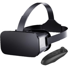 VR Headset with Controller & Anti-Blue Lens for iPhone & Android 4.5-6.7