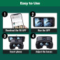 VR Headset with Controller, Anti-Blue Lens & Adjustable PD/Fl for iPhone 16/15/14/13/12 & Samsung 4.5-6.7 VR Headset with Controller, Anti-Blue Lens & Adjustable PD/Fl for iPhone 16/15/14/13/12 & Samsung 4.5-6.7