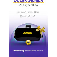 HeroMask VR Headset + Math Games for Kids 5-12 | Multiplication, Addition, Mental Math | Award-Winning Educational Toy