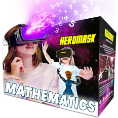 HeroMask VR Headset + Math Games – Fun Educational Gift for Kids 5–12