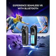 Casque VR TECKNET Bluetooth 4.7-7.2 HD Anti-Lumière Bleue