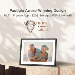 Cadre Photo Numérique 10.1 HD WiFi 32GB, Cadeau Idéal Femme