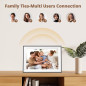 Cadre Photo Numérique Dragon Touch 10,1 WIFI HD IPS Tactile 1280x800, Rotation Auto, Partage Instantané via Appli Gratuit