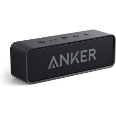 Anker Soundcore Bluetooth Speaker – IPX5, 24H Playtime, Portable Black