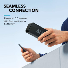 Anker Soundcore Bluetooth Speaker – IPX5, 24H Playtime, Portable Black