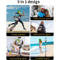 Stabilisateur AOCHUAN 4-en-1 pour smartphone, rotation 360°, suivi visage, télécommande sans fil - M1 Pro Noir Stabilisateur AOCHUAN 4-en-1 pour smartphone, rotation 360°, suivi visage, télécommande sans fil - M1 Pro Noir