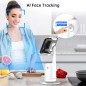 Support Téléphone Auto Tracking Blanc, Trépied Intelligent 360°, Selfie Stick Portable Tout-en-Un Support Téléphone Auto Tracking Blanc, Trépied Intelligent 360°, Selfie Stick Portable Tout-en-Un