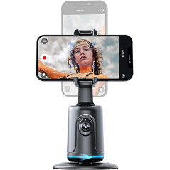 GREEN HOUSE Auto Face Tracking Phone Holder – 360° Rotation Gimbal Mount