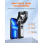 hohem iSteady V2S 3-Axis Smartphone Gimbal Stabilizer with AI Tracking, Fill Light, Portable & Foldable for Vlogging hohem iSteady V2S 3-Axis Smartphone Gimbal Stabilizer with AI Tracking, Fill Light, Portable & Foldable for Vlogging