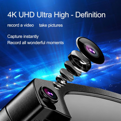AI Smart Glasses with 8MP Camera, Real-Time Translation & Voice Assistant