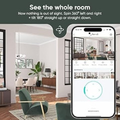 WYZE Cam Pan v3 - Caméra Sécurité Int/ext 1080P 360° WiFi