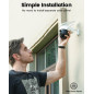 Caméra Solaire AOSU Extérieure Sans Fil 2K Vision Nuit Couleur Suivi Humain 360° Surveillance Caméra Solaire AOSU Extérieure Sans Fil 2K Vision Nuit Couleur Suivi Humain 360° Surveillance