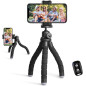 Ubeesize Portable Flexible Phone Tripod with Wireless Remote & Clip – Perfect for Video Recording Ubeesize Portable Flexible Phone Tripod with Wireless Remote & Clip – Perfect for Video Recording