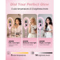 UBeesize Ring Light 12'' avec Trépied 62'', Rose, pour Vidéo, Streaming, Compatible Téléphones et Caméras UBeesize Ring Light 12'' avec Trépied 62'', Rose, pour Vidéo, Streaming, Compatible Téléphones et Caméras