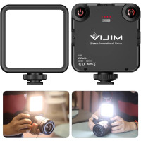 ULANZI VL-81 Lumière Vidéo LED Bi-Color 3000mAh avec Softbox, Rechargeable, 3 Cold Shoe pour DSLR & Smartphone