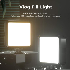 ULANZI VL-81 LED Vidéo Bi-Color 3000mAh 3200K-5600K CRI95