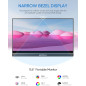 Écran portable ARZOPA 15,6 FHD 1080p Ultra-fin avec support, IPS, USB-C & HDMI pour PC, Mac, Xbox, PS5