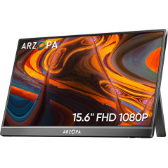Écran Portable ARZOPA 15,6 FHD Ultra-Slim USB-C & HDMI