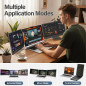 Écran portable 14 FHD IPS Ultra-fin, double/triple écran, HDMI/USB-C, haut-parleurs intégrés, compatible Mac/Win/Android Écran portable 14 FHD IPS Ultra-fin, double/triple écran, HDMI/USB-C, haut-parleurs intégrés, compatible Mac/Win/Android