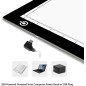LitEnergy A4 LED Tracing Light Box Adjustable USB Power Artcraft Pad for Tattoo, Drawing, Sketching & More LitEnergy A4 LED Tracing Light Box Adjustable USB Power Artcraft Pad for Tattoo, Drawing, Sketching & More