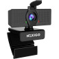 NexiGo N60 1080P HD Webcam with Microphone, Privacy Cover, USB Plug & Play for Zoom, Skype, Teams