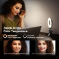 NEEWER Anneau Lumineux 5 avec Trépied Bureau et Clip pour Conférences Vidéo, Streaming & Enregistrement NEEWER Anneau Lumineux 5 avec Trépied Bureau et Clip pour Conférences Vidéo, Streaming & Enregistrement