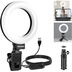 NEEWER Ring Light 5 avec Trépied pour Vidéo & Streaming