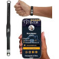 Tap Wristband NFC Digital Business Card Bracelet - Tap & Scan QR, No Fee/Subscription, Works on iPhone & Android (Black) Tap Wristband NFC Digital Business Card Bracelet - Tap & Scan QR, No Fee/Subscription, Works on iPhone & Android (Black)