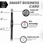 Bracelet NFC Tap - Carte de Visite Digitale sans Abonnement - Compatible iPhone & Android (Noir, Pack 1) Bracelet NFC Tap - Carte de Visite Digitale sans Abonnement - Compatible iPhone & Android (Noir, Pack 1)