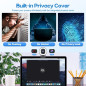 4K Autofocus Webcam with Ring Light, TOF, 1080P 60FPS, Privacy Cover & Mic – Perfect for Zoom/Skype/Meet 4K Autofocus Webcam with Ring Light, TOF, 1080P 60FPS, Privacy Cover & Mic – Perfect for Zoom/Skype/Meet
