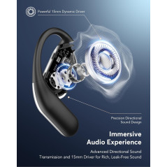 AI Translation Earbuds: 144 Languages, Real-Time 2-Way Voice Translator