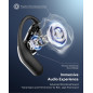 Real-Time AI Translation Earbuds, 188 Languages, Bluetooth 6.1, Open Ear LCD Touch, Travel & Meeting Translator