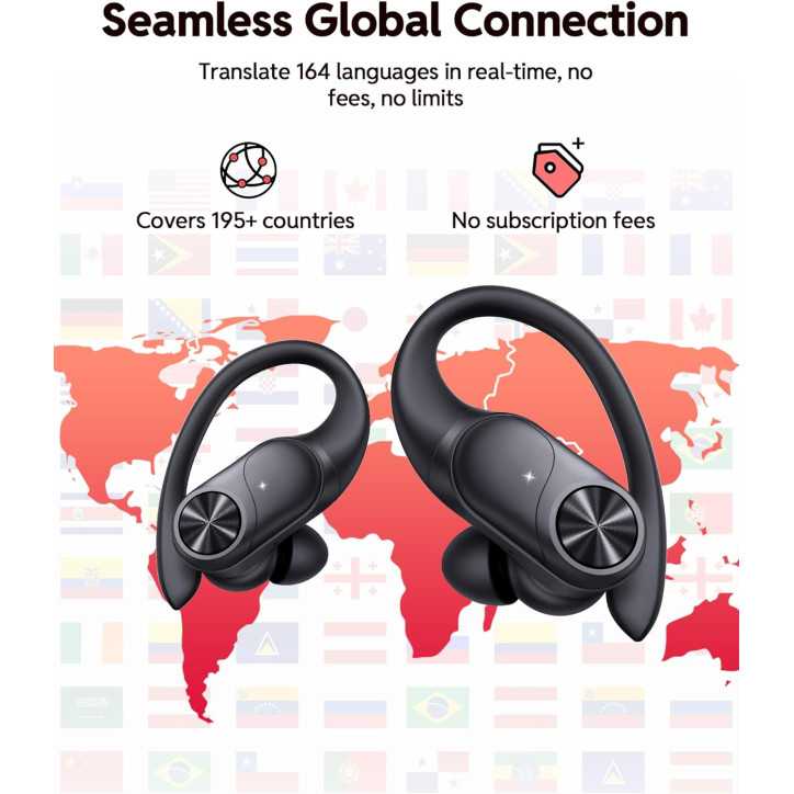 PocBuds Écouteurs Bluetooth Sans Fil 80h Autonomie Charge Sans Fil Affichage Numérique IPX7 Noir PocBuds Écouteurs Bluetooth Sans Fil 80h Autonomie Charge Sans Fil Affichage Numérique IPX7 Noir