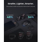 OBSBOT Tiny 3 AI 4K Webcam with 1/1.28 Sensor, AI Tracking PTZ, Tri-Mic, Voice & Gesture Control, 120FPS HDR