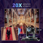 Tenveo 4K NDI PTZ Camera with AI Auto-Tracking, 20X Zoom, HDMI/LAN/USB3.0 PoE for Live Streaming & Conference Tenveo 4K NDI PTZ Camera with AI Auto-Tracking, 20X Zoom, HDMI/LAN/USB3.0 PoE for Live Streaming & Conference