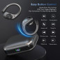 Wireless Sports Bluetooth Earbuds, Noise Canceling, 75H Playtime, LED Display, IPX7 Waterproof for Running Wireless Sports Bluetooth Earbuds, Noise Canceling, 75H Playtime, LED Display, IPX7 Waterproof for Running
