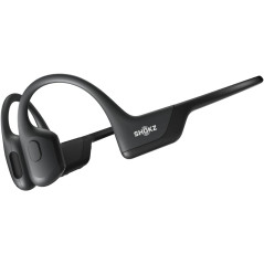 SHOKZ OpenRun Pro Bone Conduction Wireless Headphones, Open-Ear, Sweat Resistant, Long Battery, Black