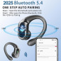 Wireless Bluetooth 5.4 Earbuds 50H HiFi Stereo Deep Bass ENC Mic IP7 Waterproof LED Display Earhooks Wireless Bluetooth 5.4 Earbuds 50H HiFi Stereo Deep Bass ENC Mic IP7 Waterproof LED Display Earhooks