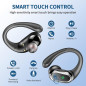 Wireless Bluetooth 5.4 Earbuds 50H HiFi Stereo Deep Bass ENC Mic IP7 Waterproof LED Display Earhooks Wireless Bluetooth 5.4 Earbuds 50H HiFi Stereo Deep Bass ENC Mic IP7 Waterproof LED Display Earhooks