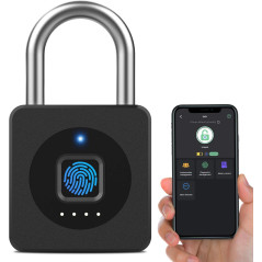 eLinkSmart Keyless Biometric Fingerprint Gym Locker Lock - Weatherproof