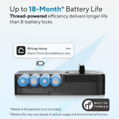 ULTRALOQ Bolt SE : Serrure Connectée Wi-Fi, Apple & Alexa