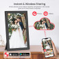 64GB 15.6 Frameo WiFi Digital Photo Frame, 1920x1080 IPS Touchscreen, Send Photos Remotely - Perfect Gift 64GB 15.6 Frameo WiFi Digital Photo Frame, 1920x1080 IPS Touchscreen, Send Photos Remotely - Perfect Gift