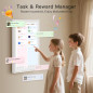 Calendrier numérique familial 15,6 avec écran tactile FHD, planning repas, corvées, photos, rappel LED Calendrier numérique familial 15,6 avec écran tactile FHD, planning repas, corvées, photos, rappel LED