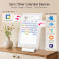 Calendrier numérique familial 15,6 avec écran tactile FHD, planning repas, corvées, photos, rappel LED Calendrier numérique familial 15,6 avec écran tactile FHD, planning repas, corvées, photos, rappel LED