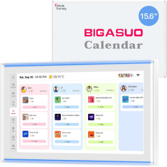 Calendrier numérique familial 15.6 interactif avec écran FHD