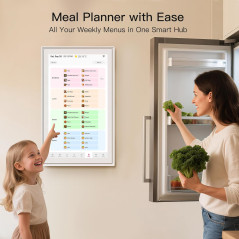 15.6 Family Digital Calendar & Planner - Touchscreen, Chore & Meal Chart
