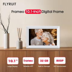 Cadre Photo Digital 10,1 HD WiFi 32Go - Idée Cadeau Parfaite
