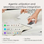 Plaud Note Pro Enregistreur Vocal AI, Transcription & Résumé, Contrôle App, 112 Langues, Ultra-Mince Noir Plaud Note Pro Enregistreur Vocal AI, Transcription & Résumé, Contrôle App, 112 Langues, Ultra-Mince Noir